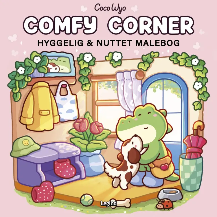 Malebog: Comfy Corner - Cozy Coloring af Coco Wyo