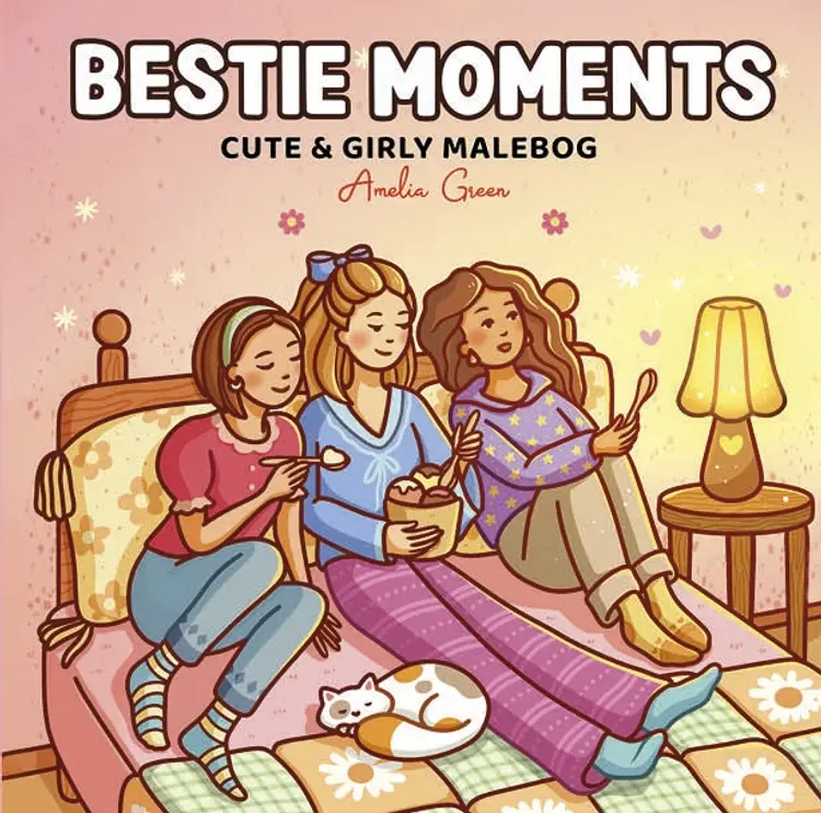 Bestie Moments: Cute & Girly malebog af Amelia Green