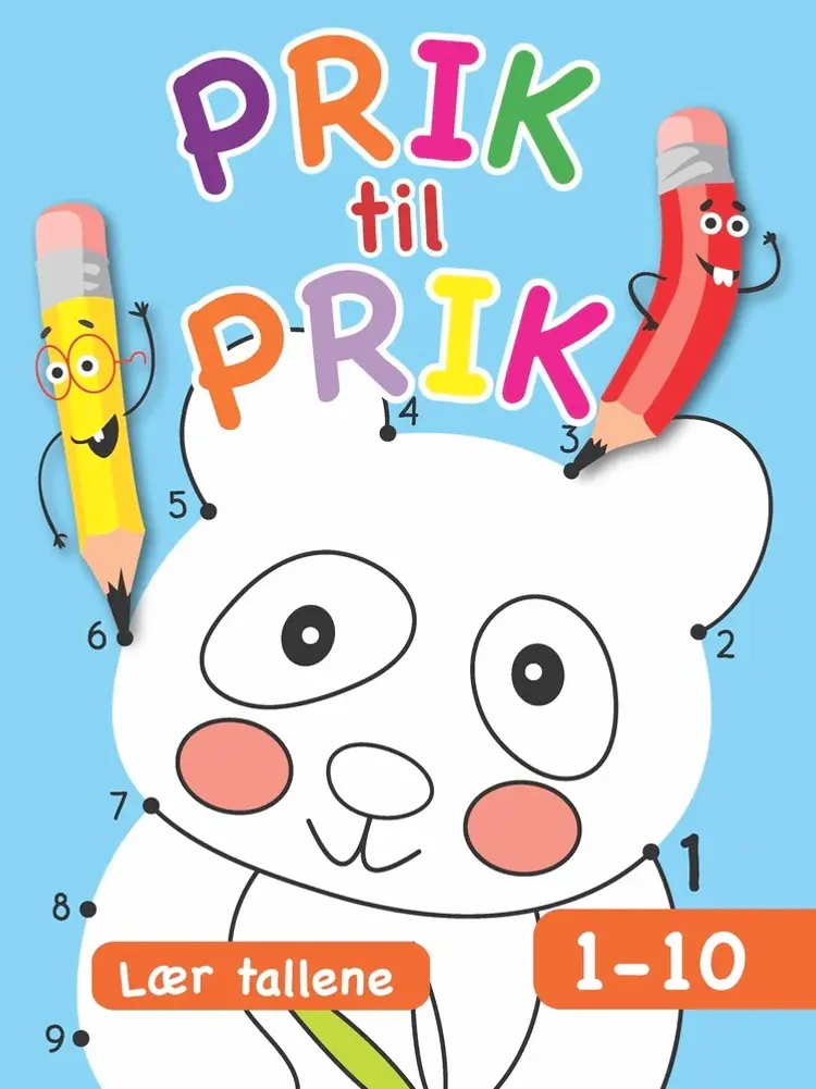 Prik til prik: Lær tallene 1-10 