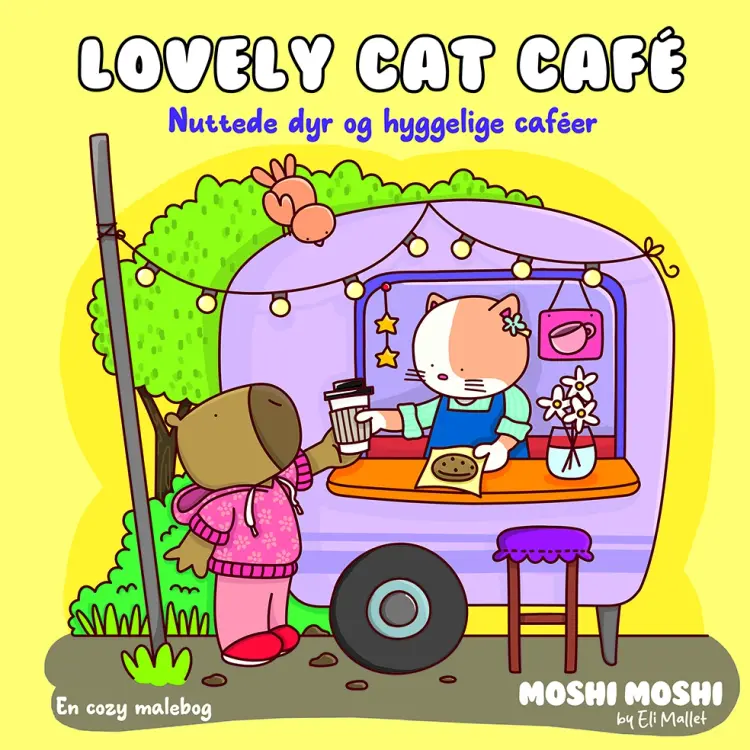 Lovely Cat Café af Elizabeth Mallet