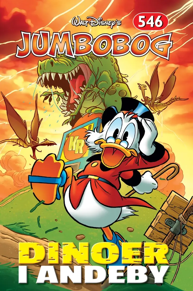 Jumbobog 546 - Dinoer i Andeby af Disney