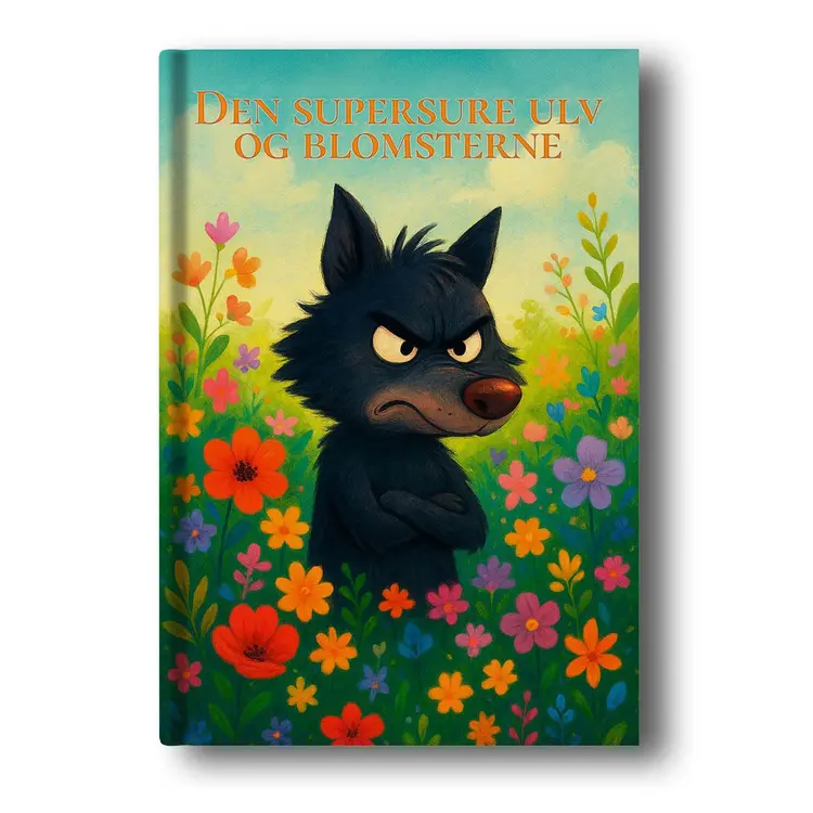 Den supersure ulv og blomsterne af Gonzalo Vento
