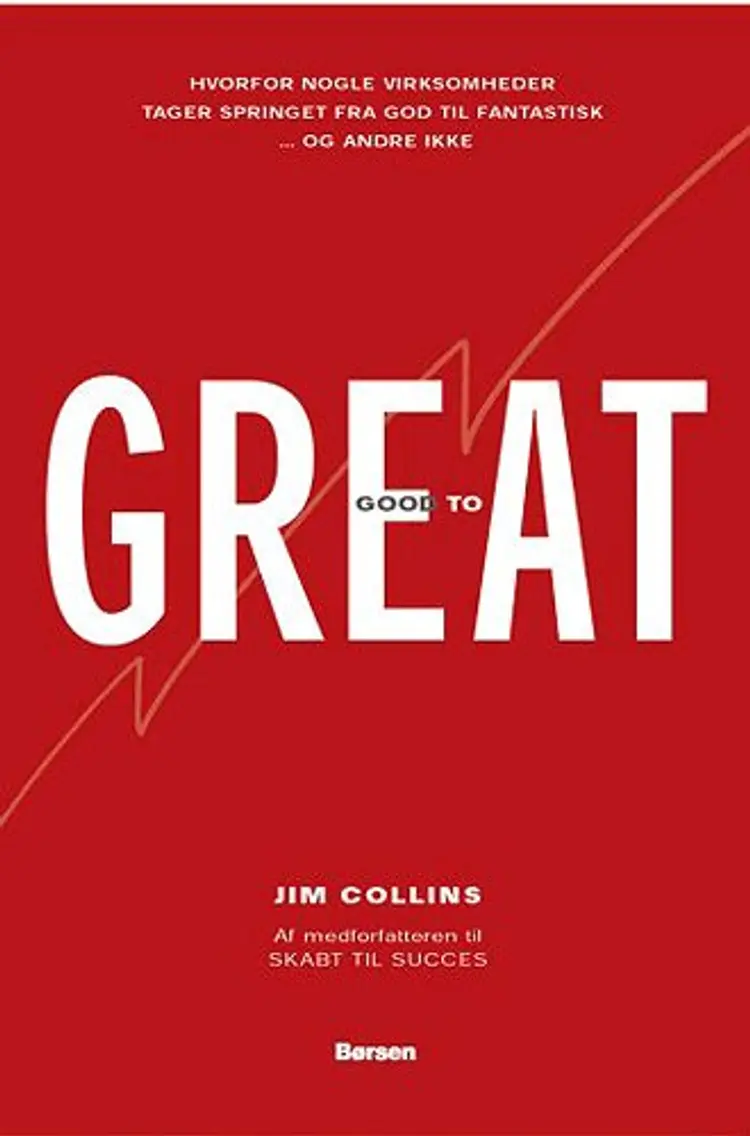 Good to great af James C. Collins