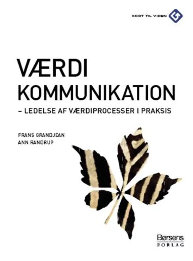 Værdikommunikation af Ann Randdrup Frans Grandjean