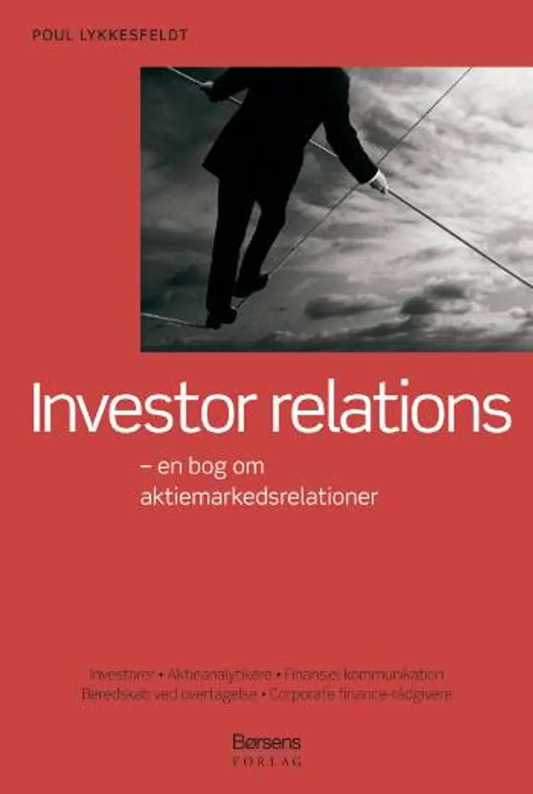 Investor relations af Poul Lykkesfeldt
