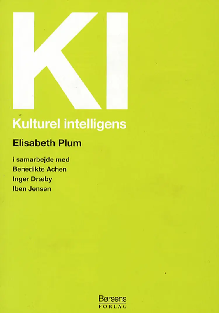 KI - kulturel intelligens af Elisabeth Plum