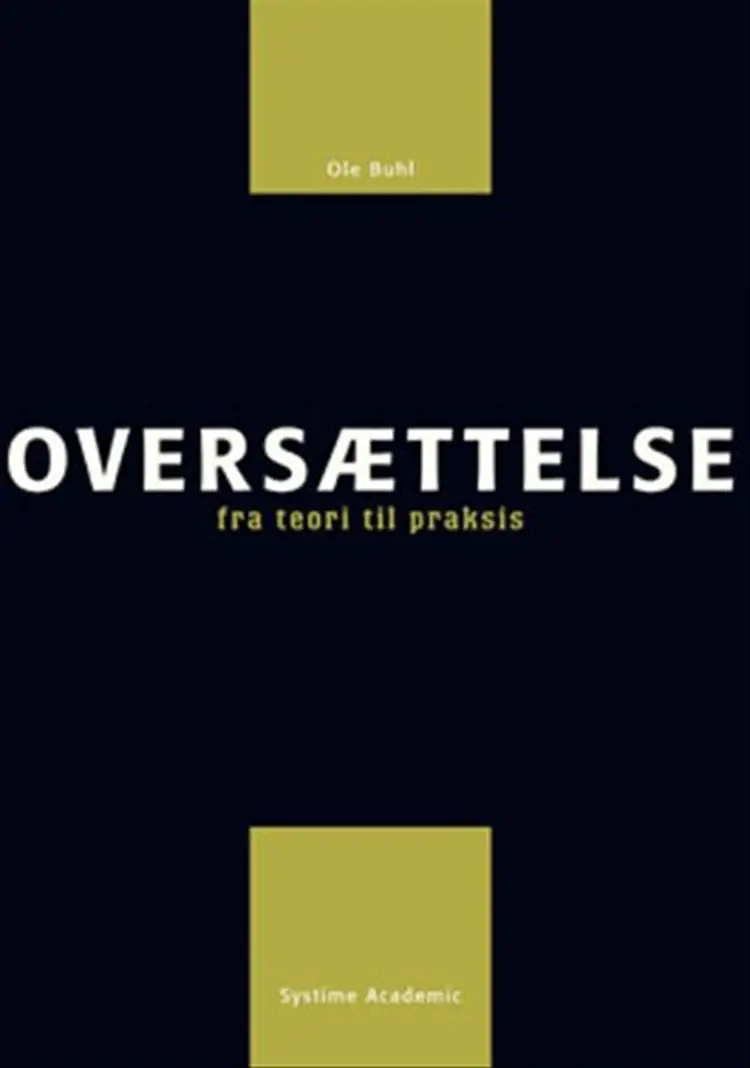 Oversættelse af Ole Buhl
