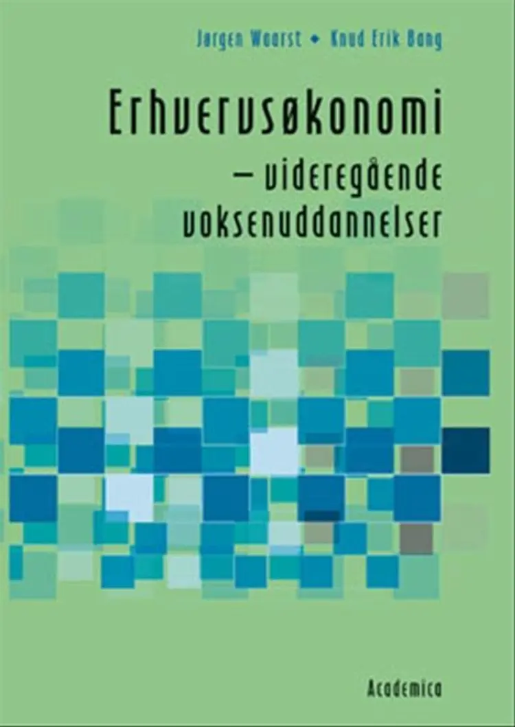 Erhvervsøkonomi - videregående voksenuddannelser af Knud Erik Bang
