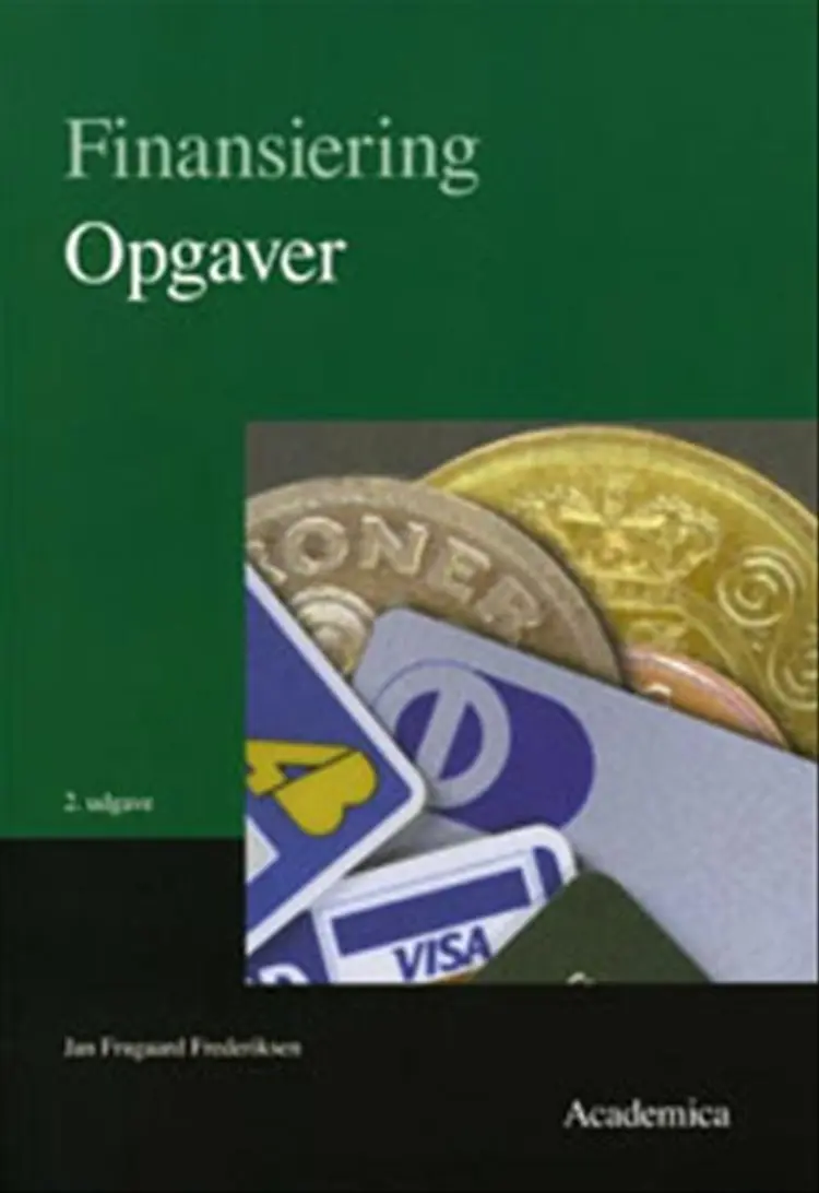 Finansiering af Jan Frugaard Frederiksen