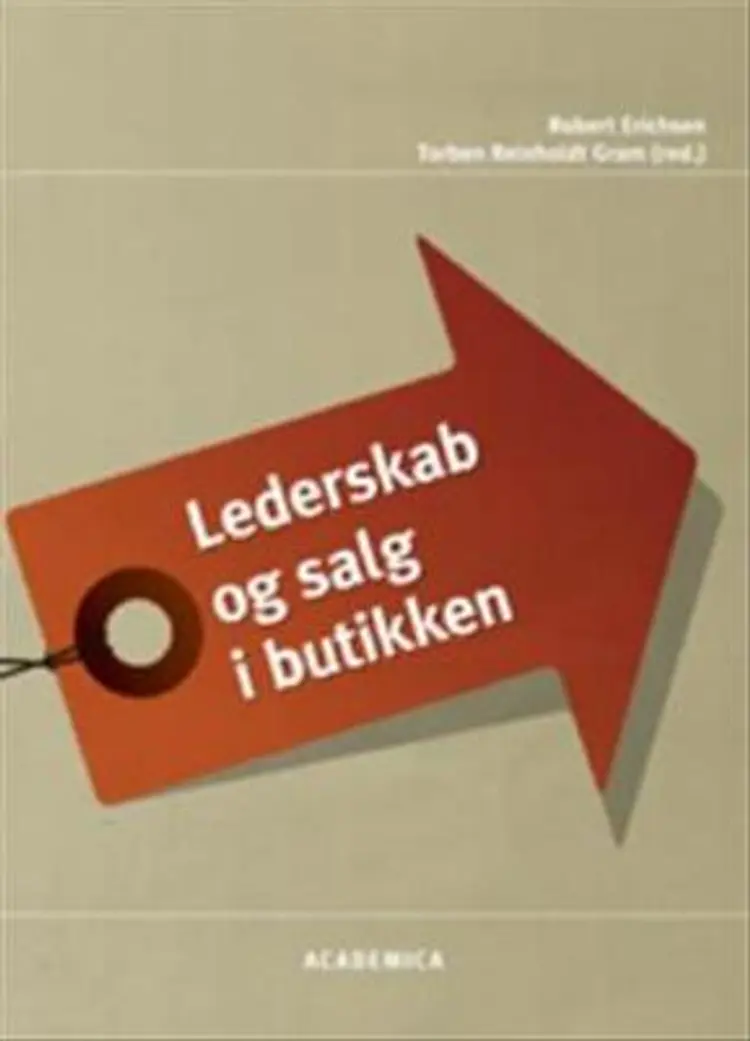 Lederskab og salg i butikken af Robert Erichsen