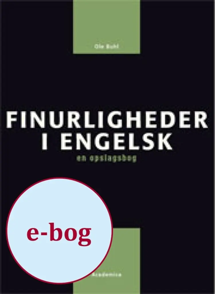Finurligheder i engelsk af Ole Buhl