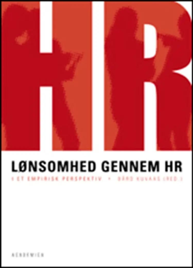 Lønsomhed gennem HR - i et empirisk perspektiv af Jens Erik Nonbo