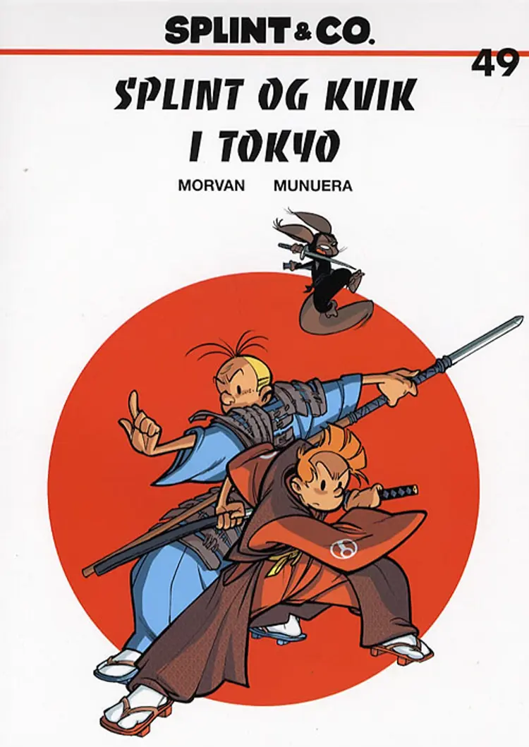 Splint og Kvik i Tokyo af Jean-David Morvan