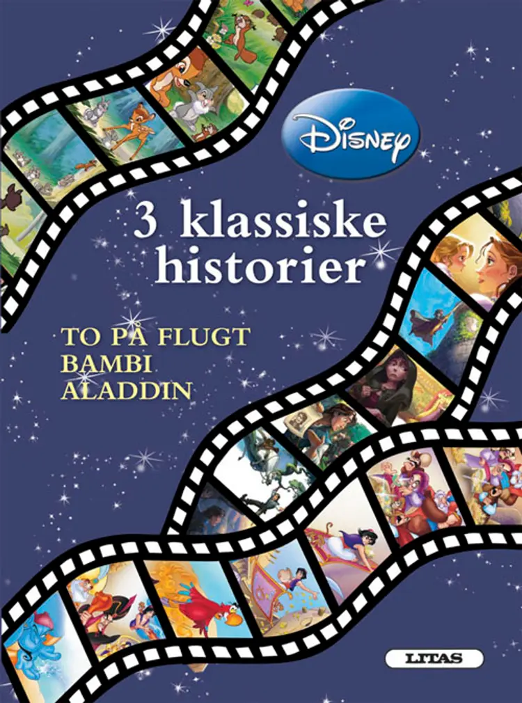 3 klassiske historier - To på flugt, Bambi, Aladdin