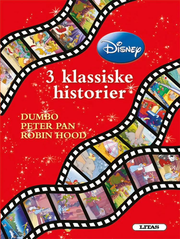 3 klassiske historier - Robin Hood, Dumbo, Peter Pan