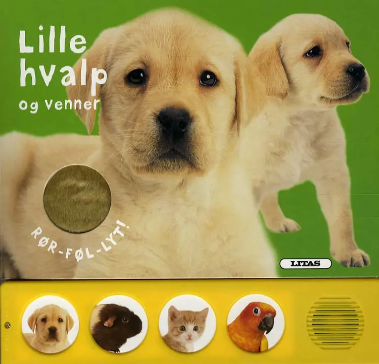 Lille hvalp og venner