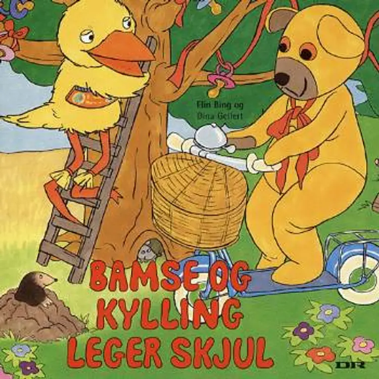 Bamse og Kylling leger skjul