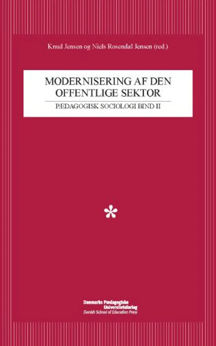 Modernisering af den offentlige sektor af Knud Jensen