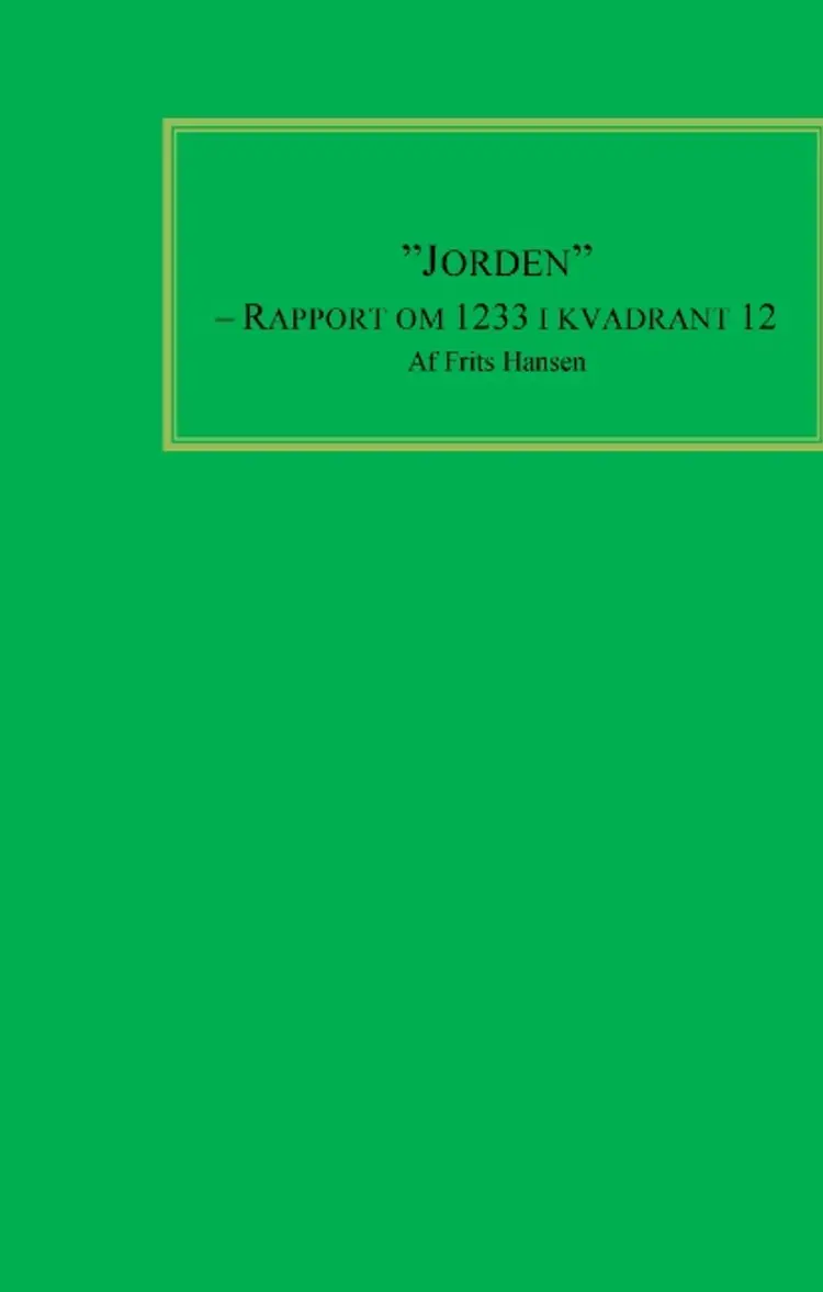 ´Jorden´ af Frits Hansen