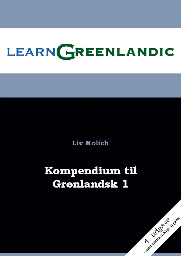 Kompendium til Grønlandsk 1 af Liv Molich