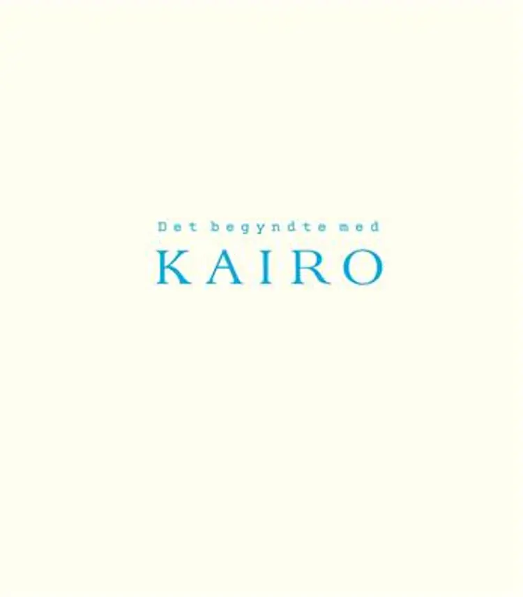 Det begyndte med Kairo af Karin Westerlund
