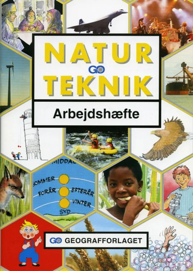 Natur/teknik gul af Nils Hansen