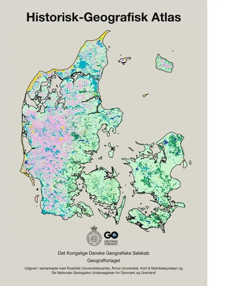 Historisk-geografisk atlas af Peder Dam