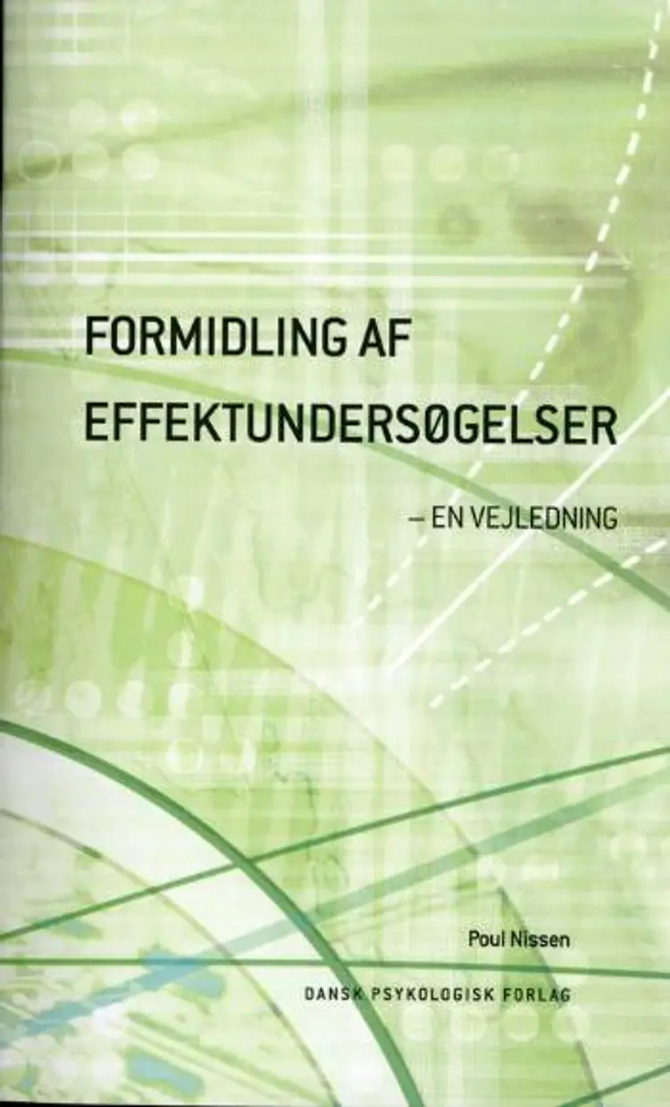 Formidling af effektundersøgelser af Poul Nissen