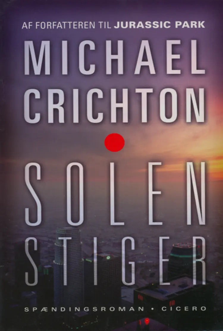 Solen stiger af Michael Crichton