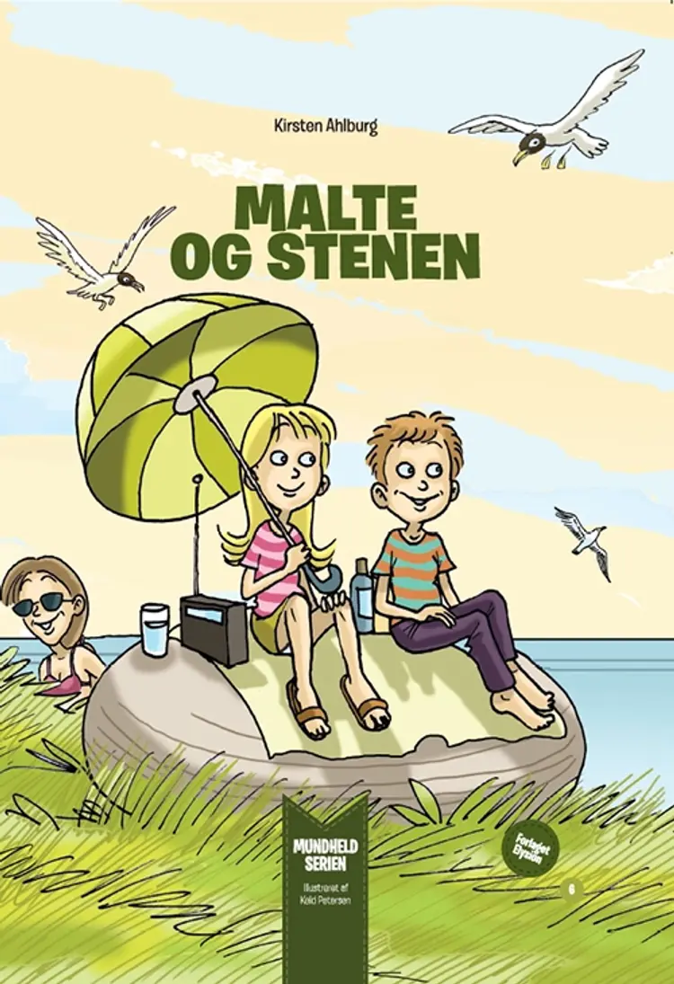 Malte og stenen af Kirsten Ahlburg