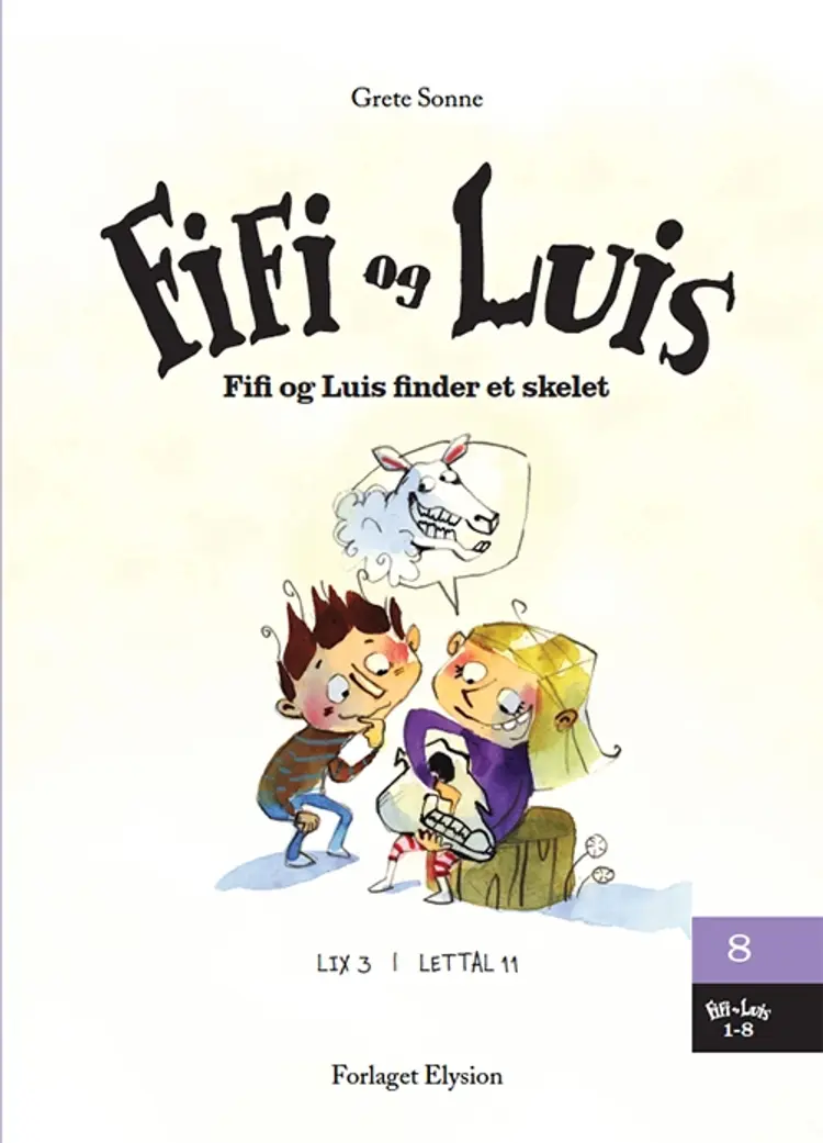 Fifi og Luis finder et skelet af Grete Sonne