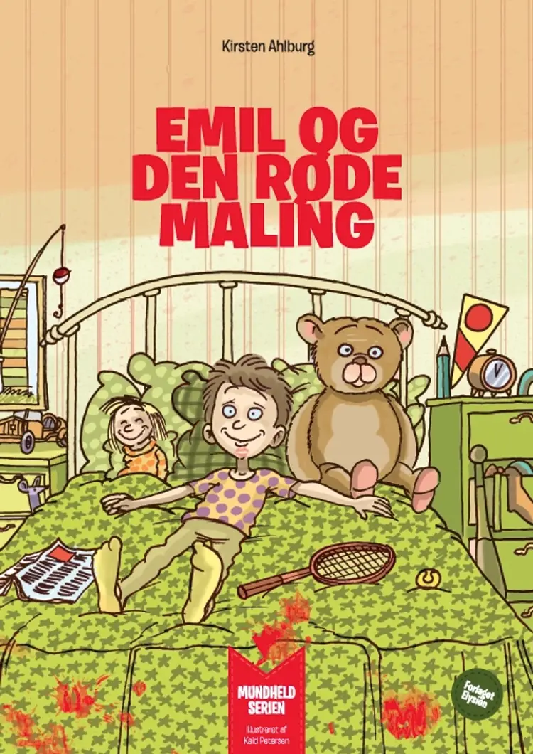 Emil og den røde maling af Kirsten Ahlburg