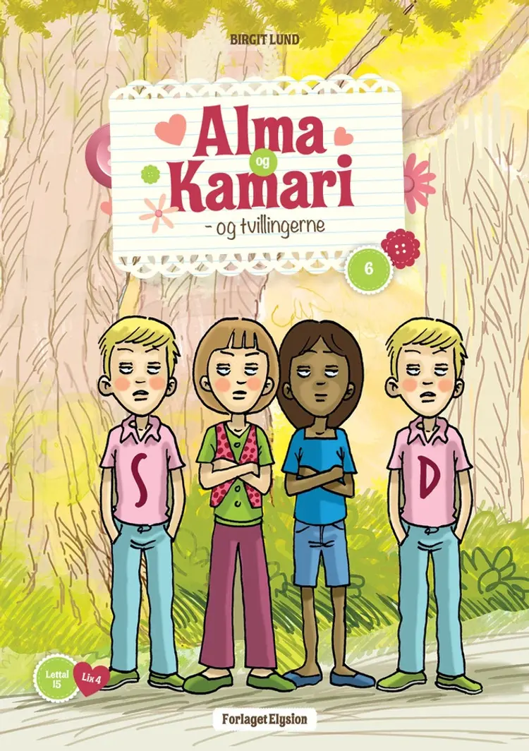 Alma og Kamari 6 af Birgit Lund