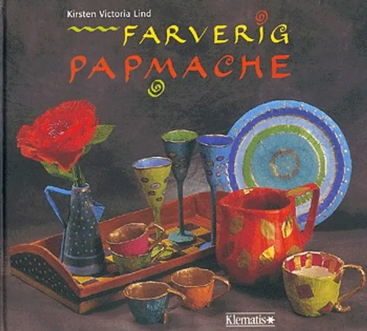 Farverig papmache af Kirsten Victoria Lind