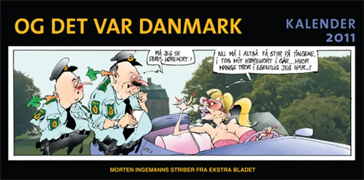 Og det var Danmark, kalender 2011 af Morten Ingemann