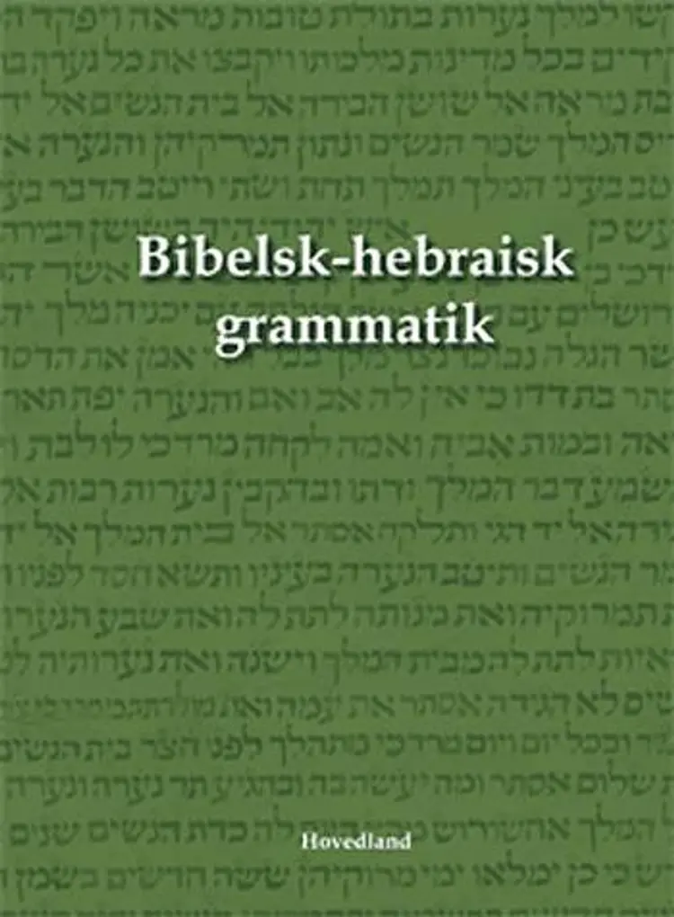 Bibelsk-hebraisk grammatik af Dan Enok Sørensen