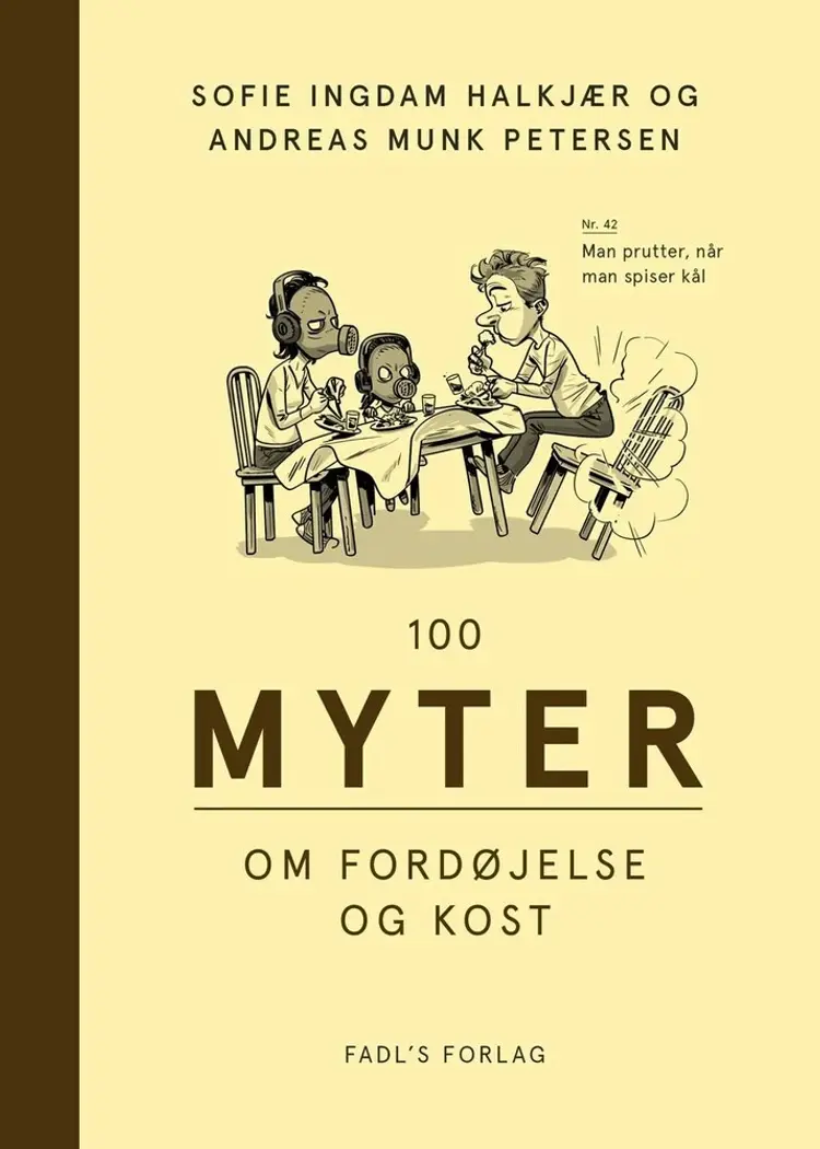 100 myter om fordøjelse og kost af Andreas Munk Petersen