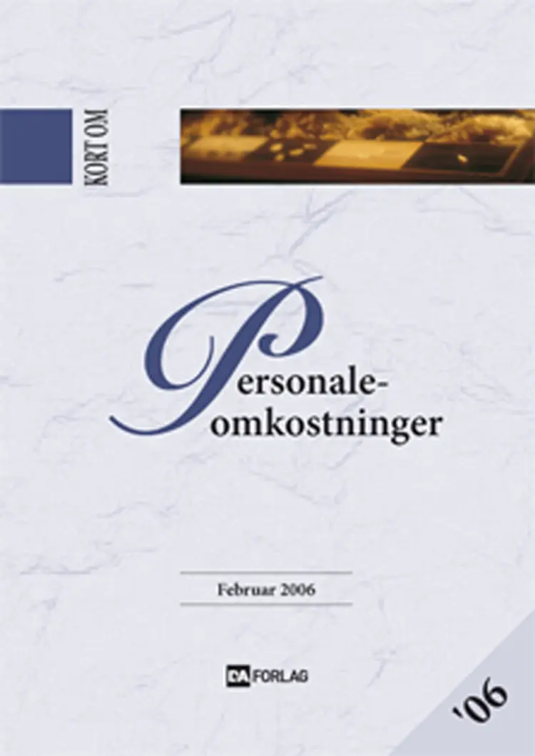 Kort om personaleomkostninger af Morten Schønning Madsen