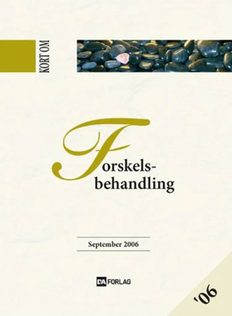 Kort om Forskelsbehandling af Lise Bardenfleth