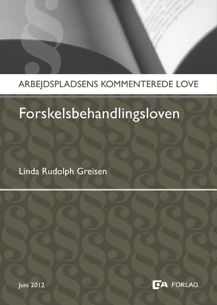 Forskelsbehandlingsloven af Linda Rudolph Greisen