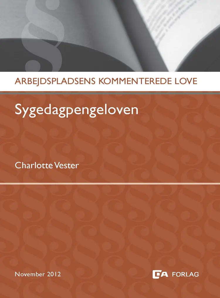 Sygedagpengeloven af Charlotte Vester