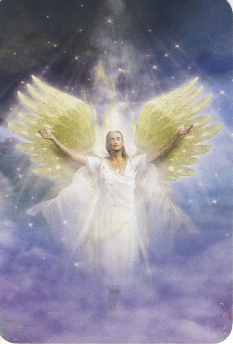 Angels of light cards m/dansk hæfte af Diana Cooper