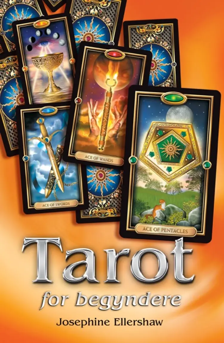 Tarot for begyndere DK sæt (bog + kort) af Josephine Ellershaw