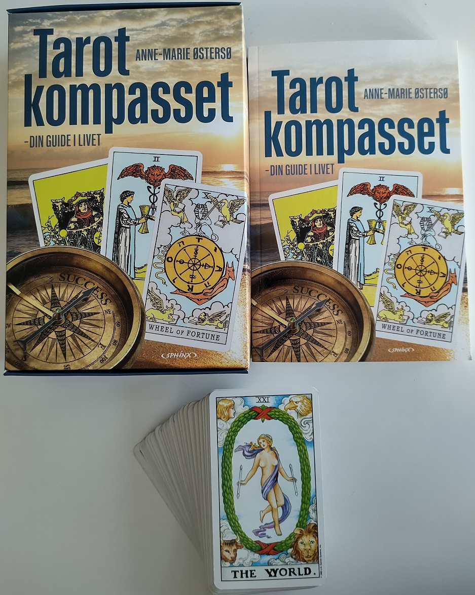 Fruity med hensyn til dette Tarotkompasset SÆT (DK bog + ENG kort) af Anne-Marie Østersø – anmeldelser  og bogpriser - bog.nu