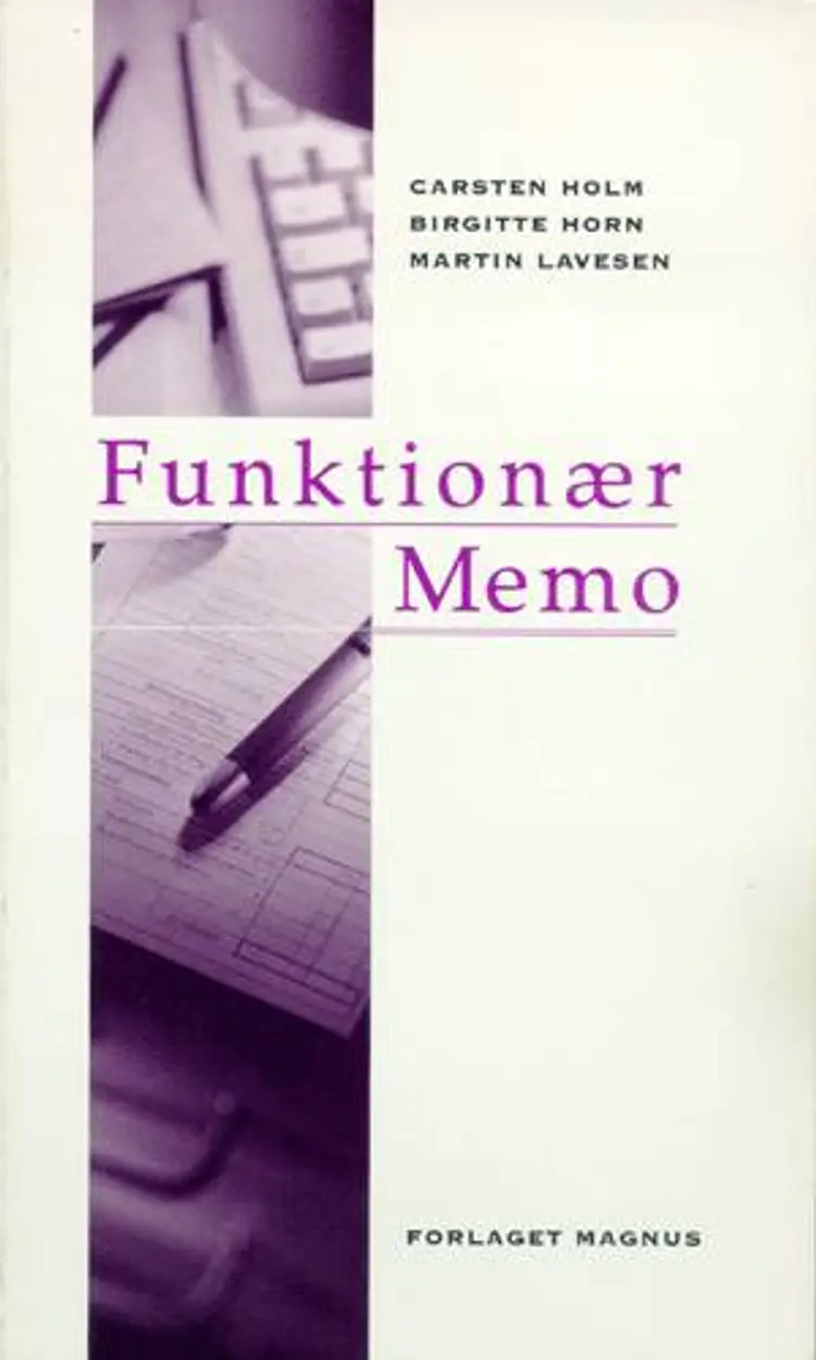 FunktionærMemo af Birgitte Horn