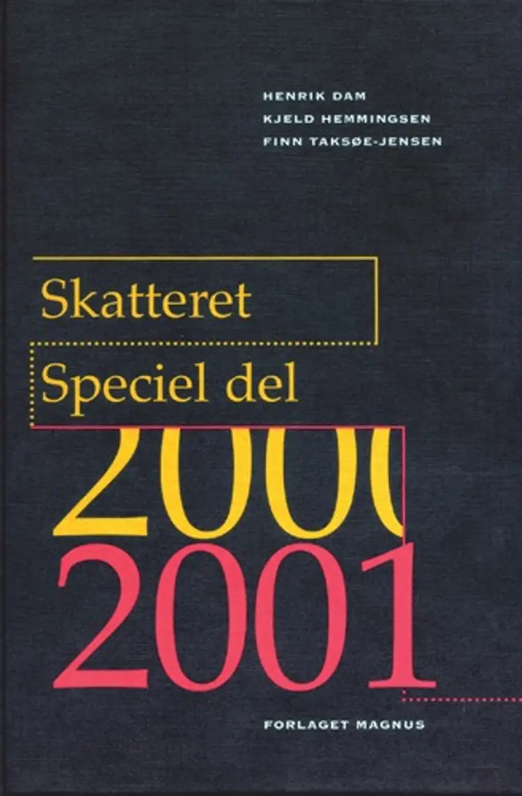 Skatteret af Henrik Dam