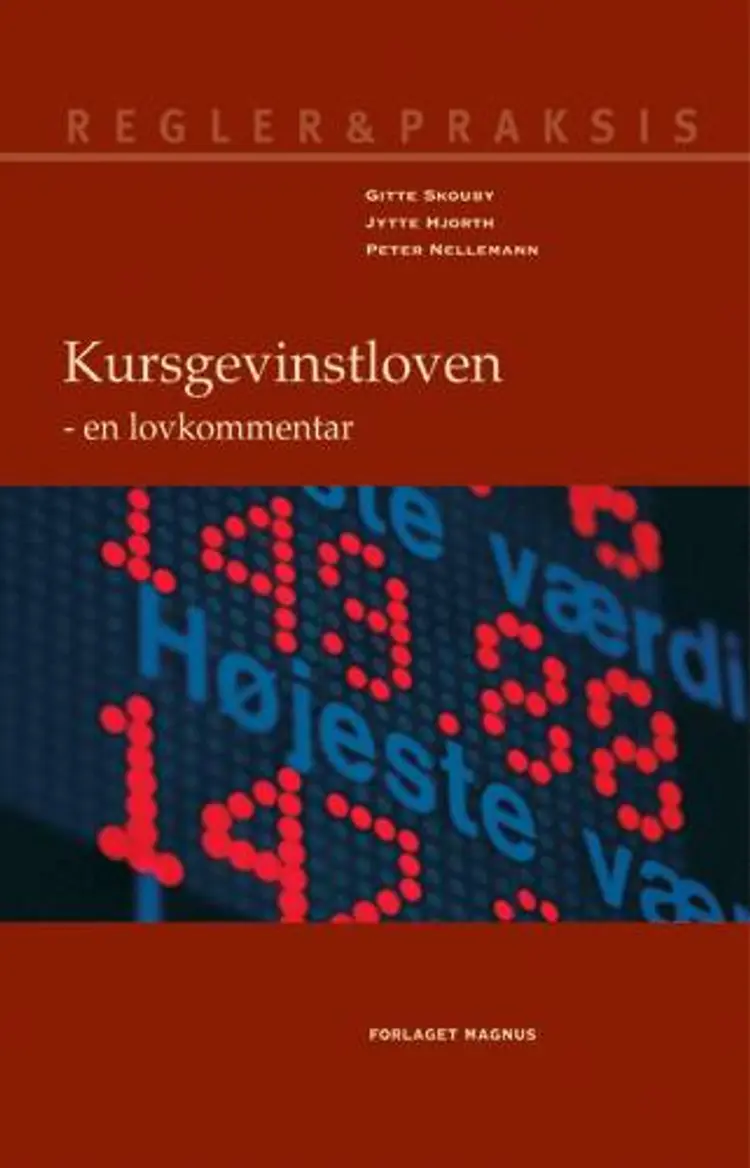 Kursgevinstloven af Jytte Hjorth