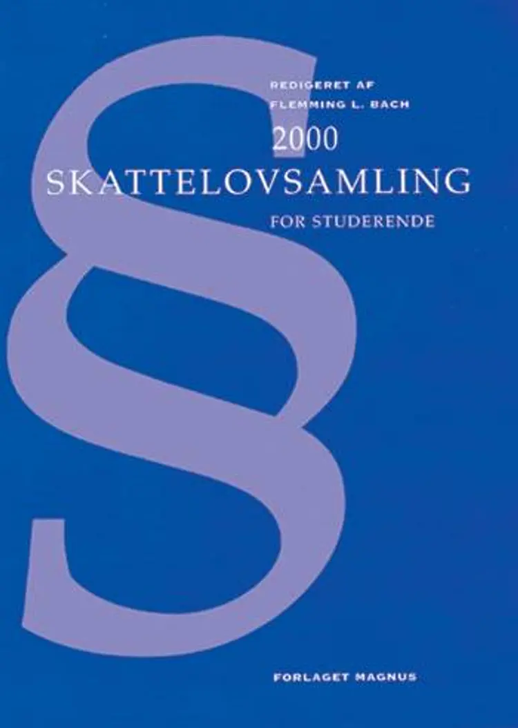 Skattelovsamling for studerende af Flemming L. Bach