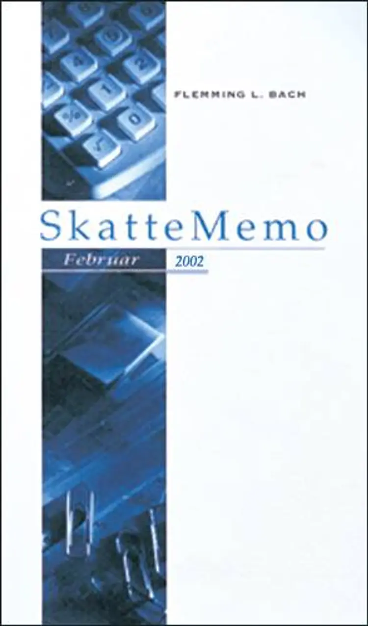 SkatteMemo februar 2001 af Flemming L. Bach