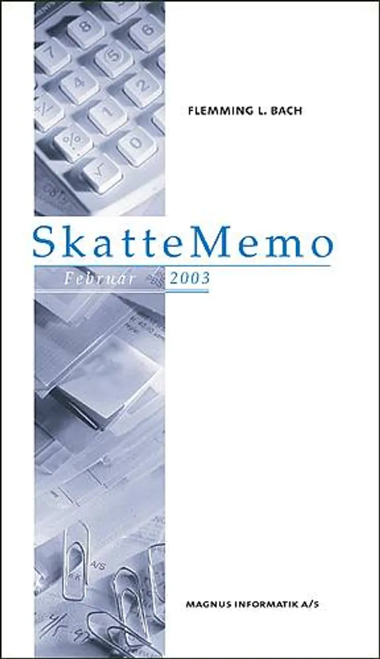 SkatteMemo, februar 2003 af Flemming L. Bach